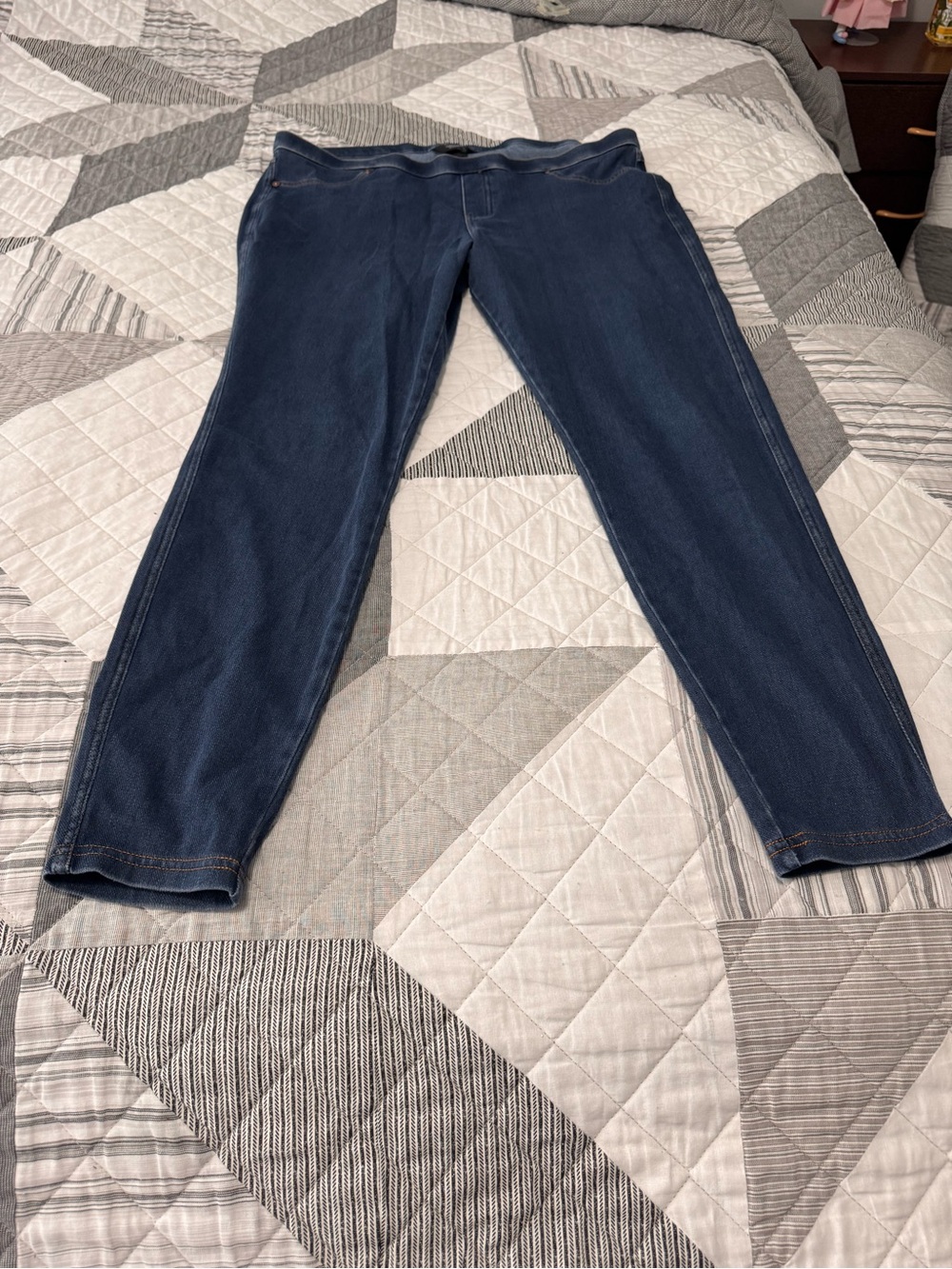 Vera Wang Dark Blue Stretch Jeggings
